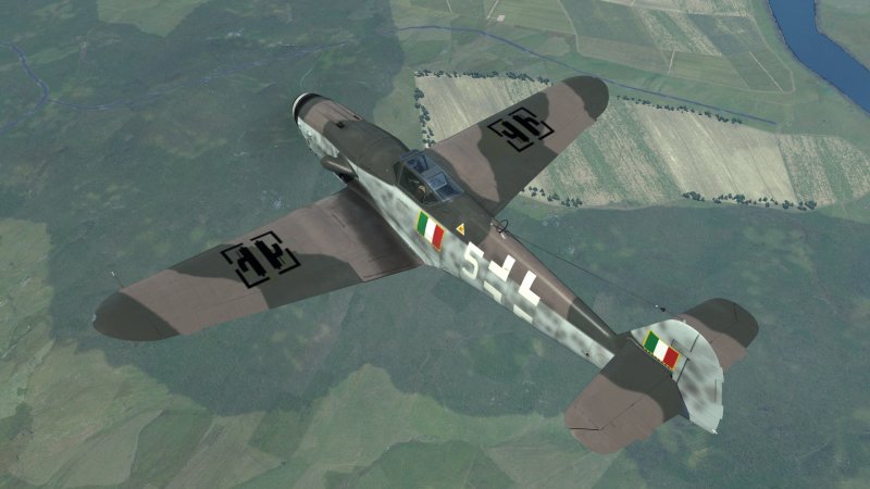 Bf109 k4 Camo