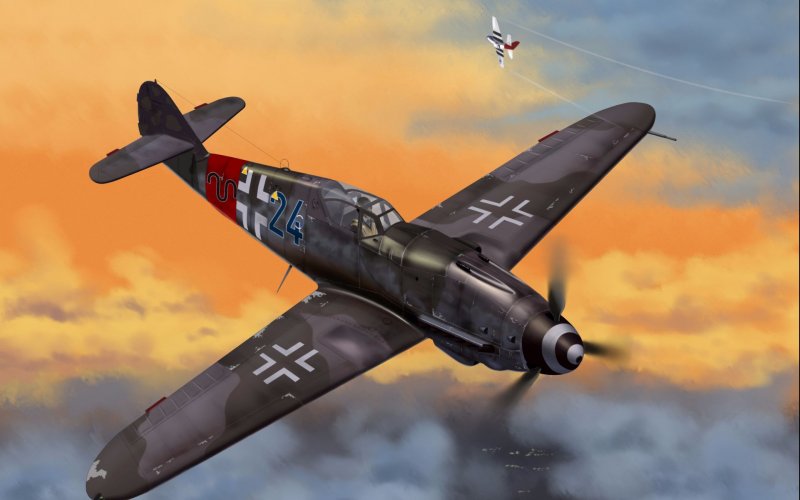 Messerschmitt bf 109 k4 ФАС