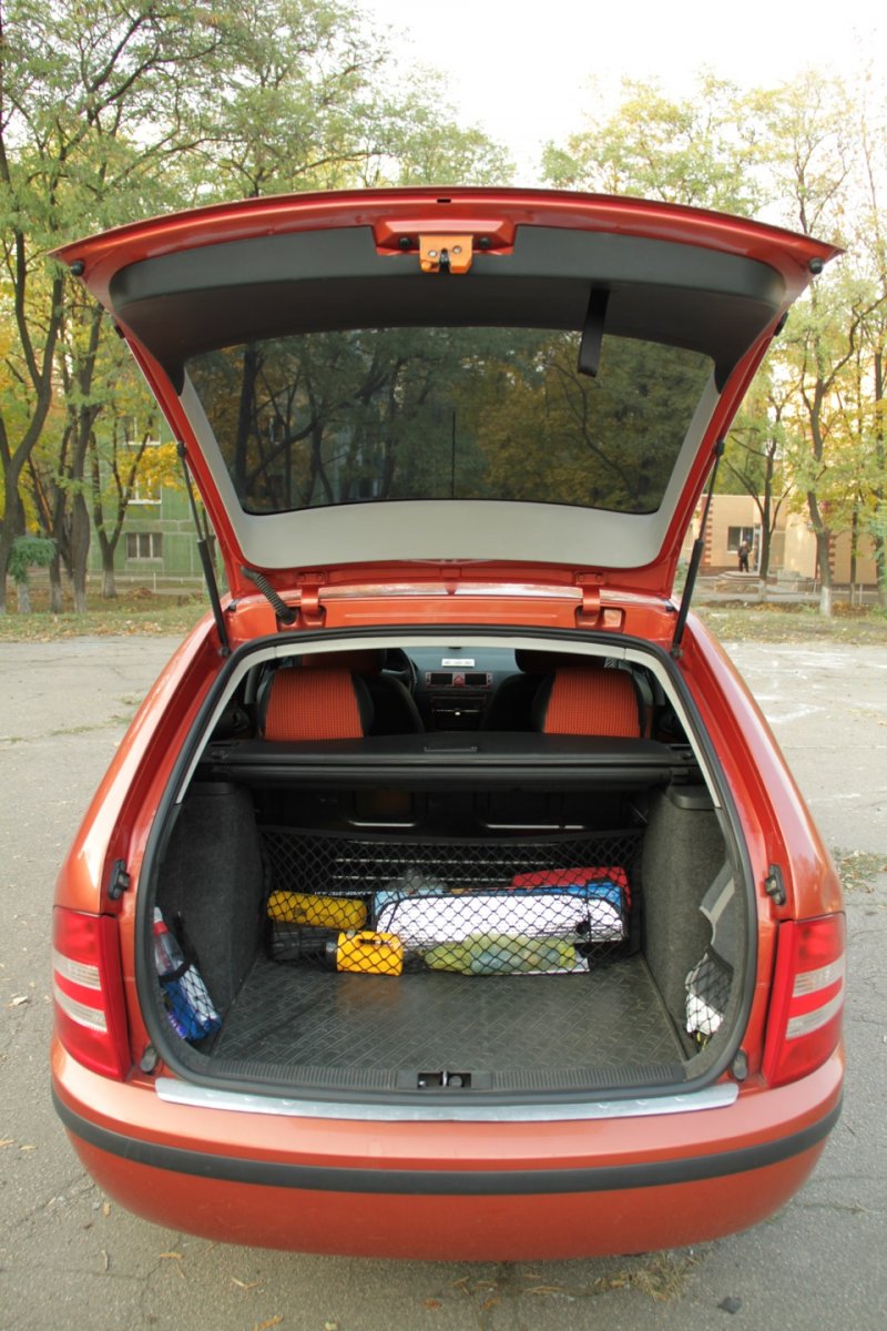 Skoda Fabia 2 Combi багажник