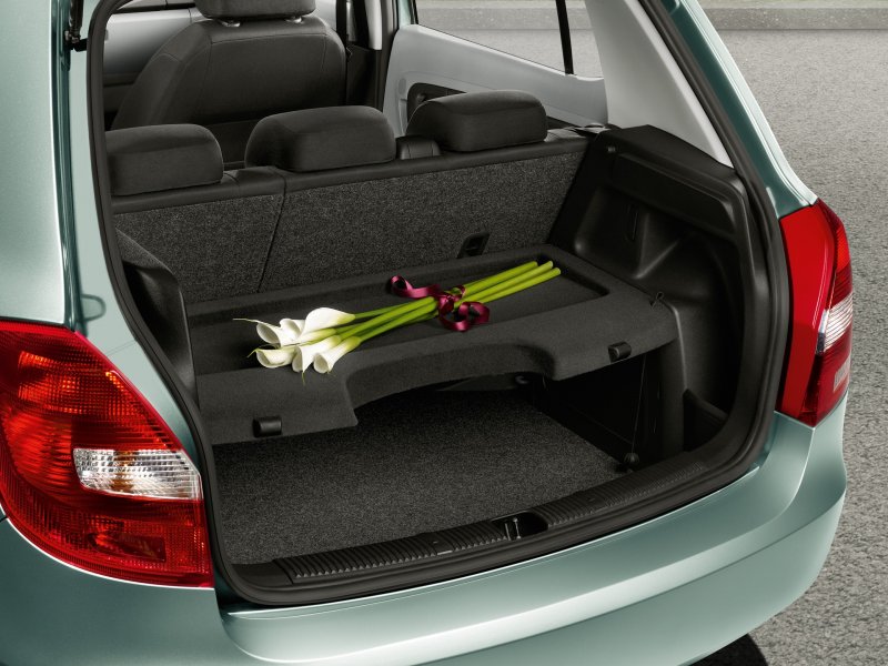 Skoda Fabia 2 багажник