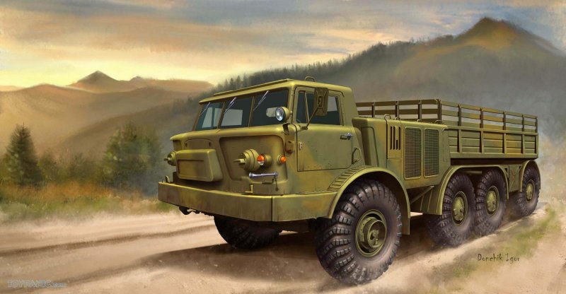 Trumpeter 01073 грузовик ЗИЛ-135 1:35