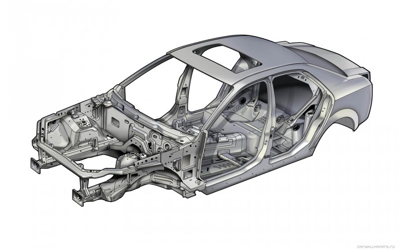 Несущий кузов Volvo s60 2015