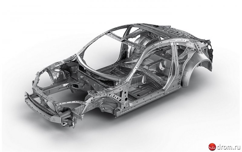 Subaru BRZ голый кузов