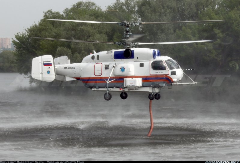 Система пожаротушения вертолета ми-8