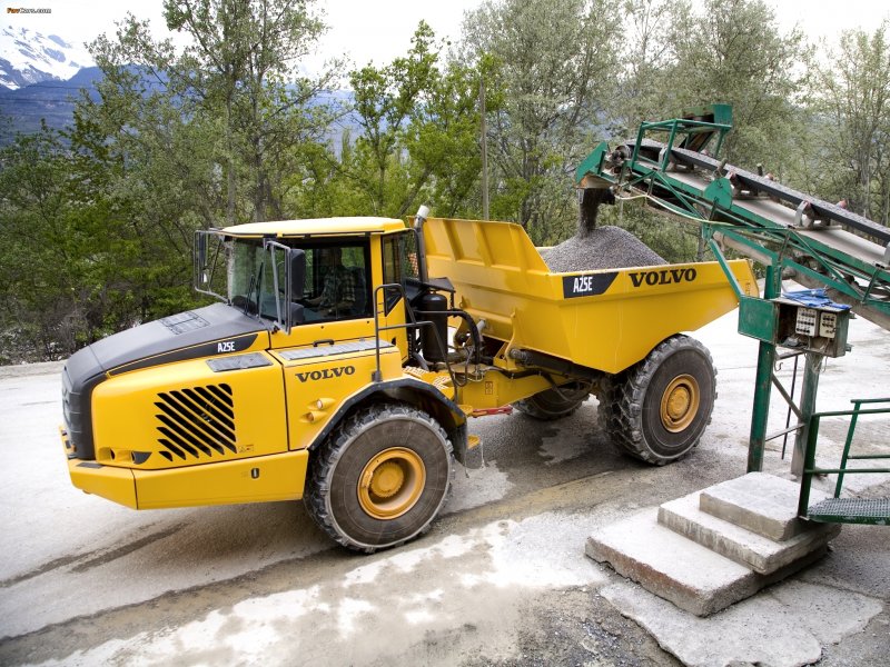 Самосвал Volvo a25