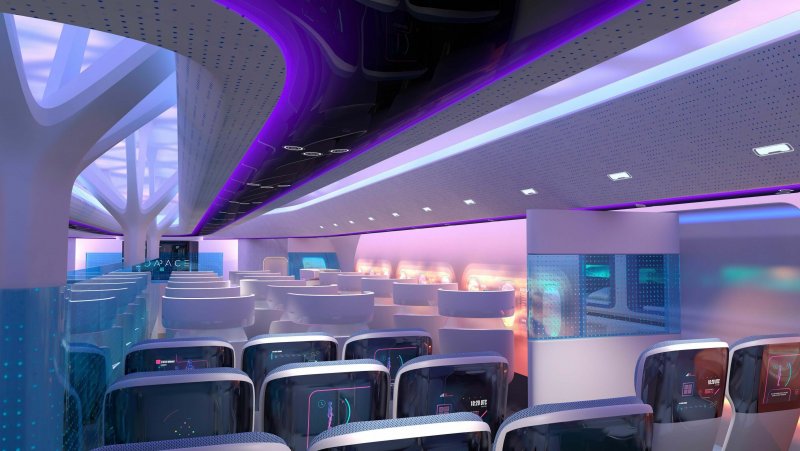 Airbus Maverick салон