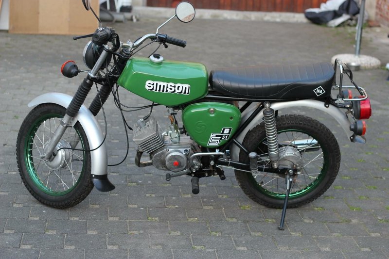 Мотоцикл s-51 Simson s51