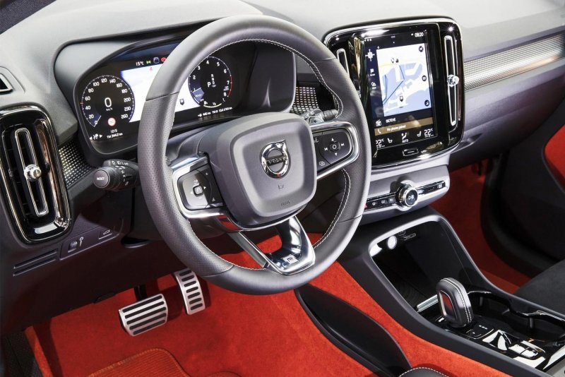 Volvo xc40 новый салон