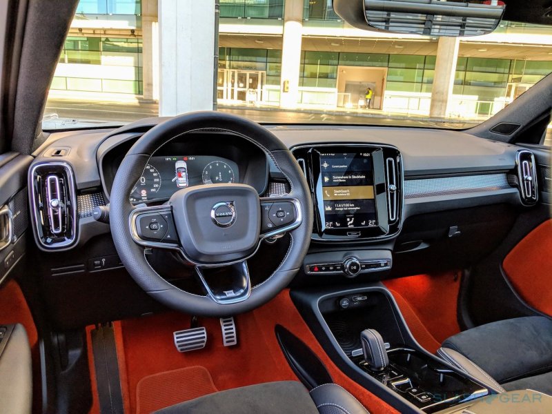 Volvo xc40 салон