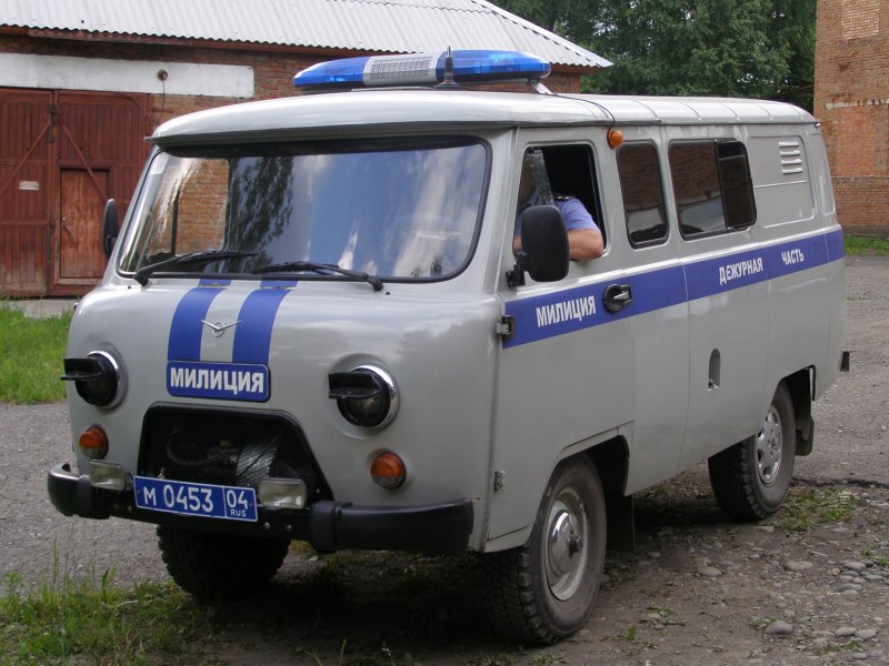 УАЗ 452 милиция России