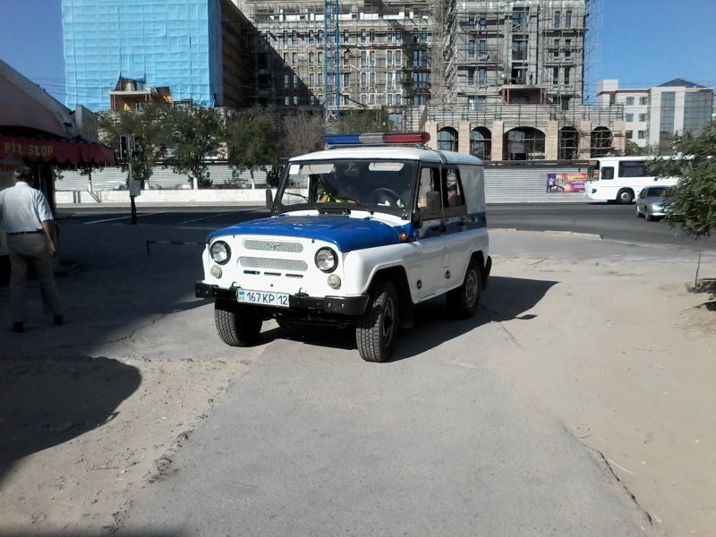 УАЗ менты