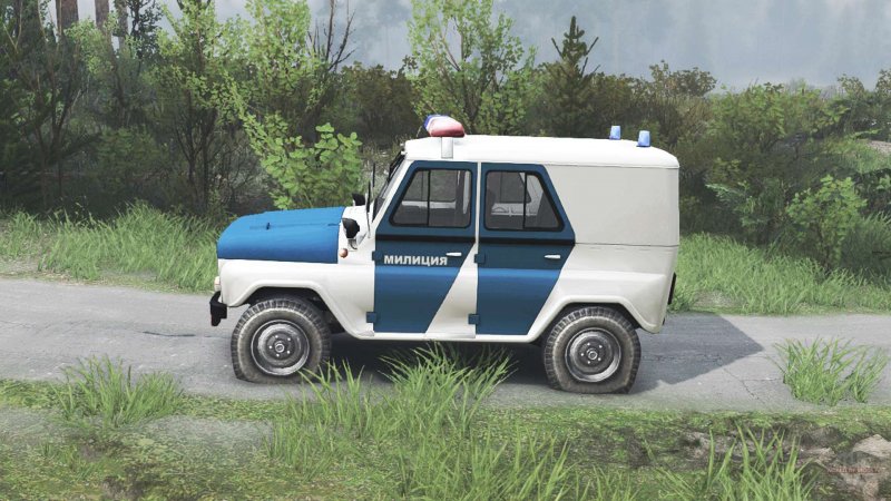 УАЗ 31519 полиция