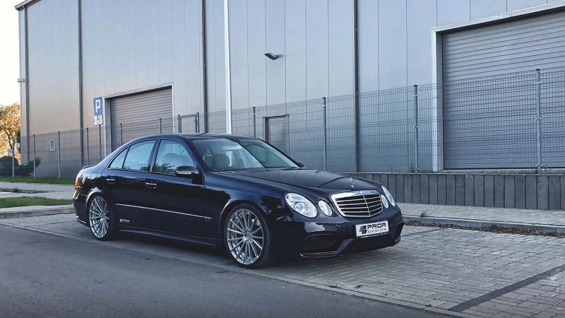 Mercedes Benz w211 обвесы