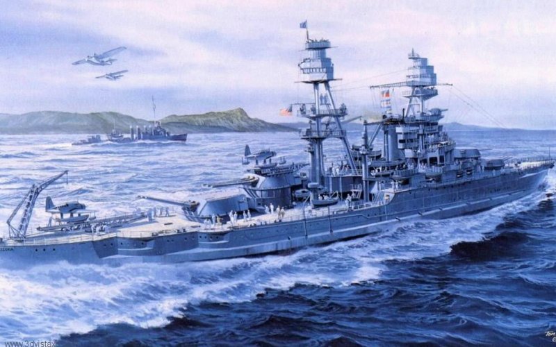 Линкора «Аризона» (USS Arizona, BB-39).