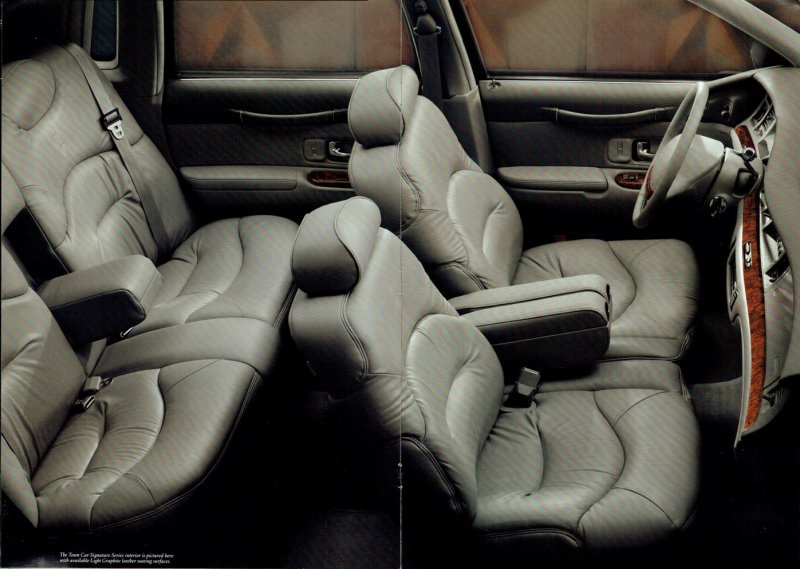 Lincoln Town car 1995 салон