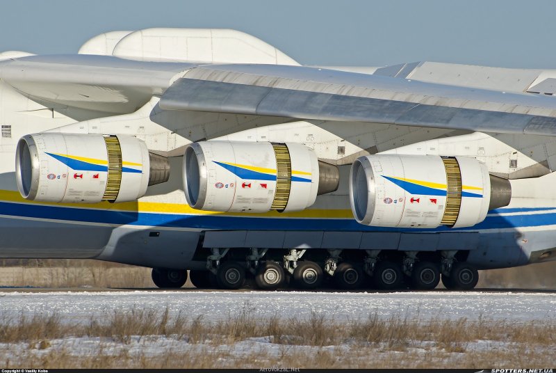 АН-225 Мрия салон