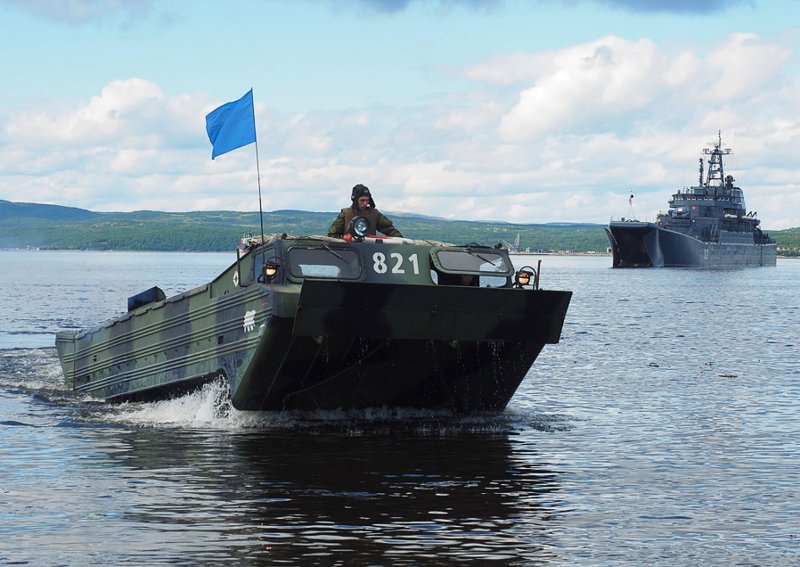 Десантные корабли морской пехоты вс РФ