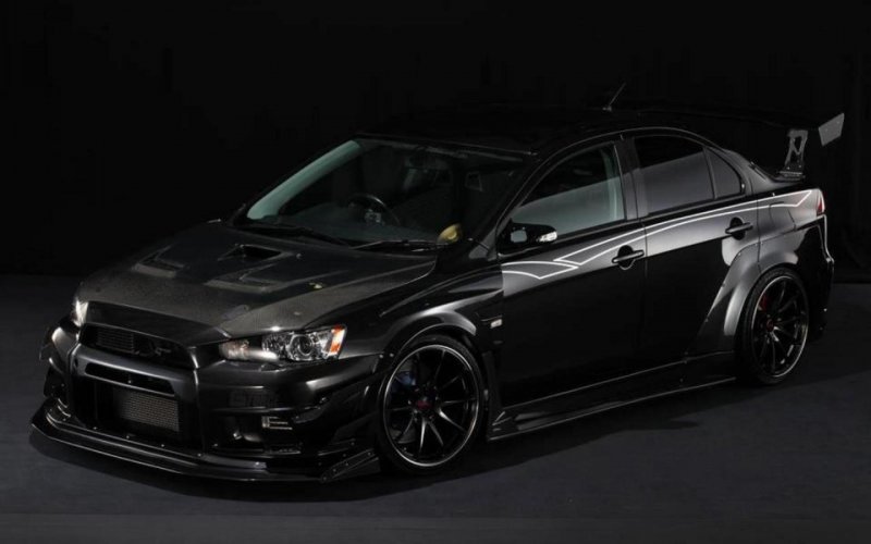 Mitsubishi Lancer 10 EVO Black