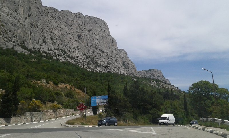 Дороги город Алушта