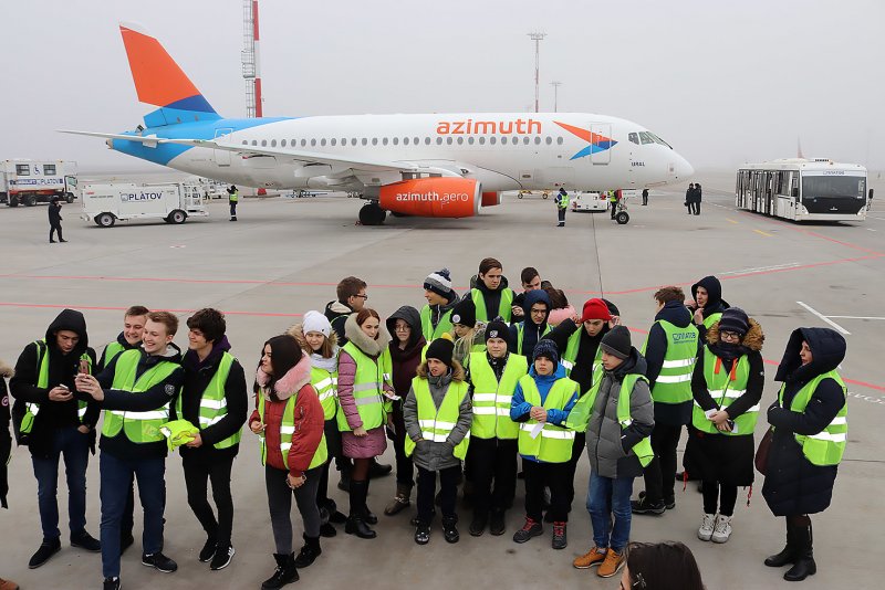 Аэропорт Платов авиакомпания Азимут