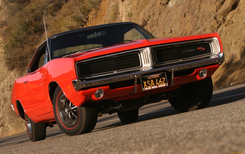 Dodge Challenger 1969 черный
