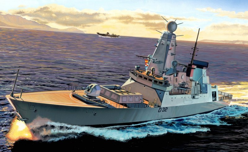 Эсминец HMS daring