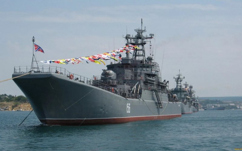 Корабль ТОФ Шапошников