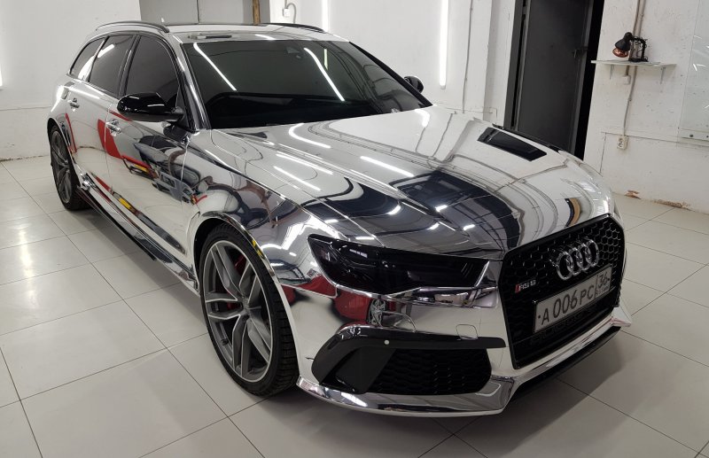 Ауди rs6 в пленке