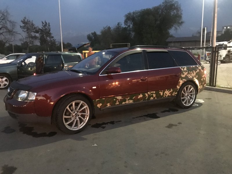 Audi a6 с5 виниловая пленка