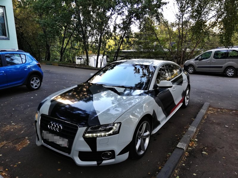 Audi s5 Sportback камуфляж