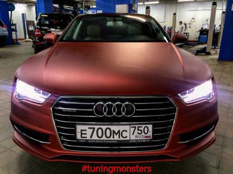 Audi a7 в пленке