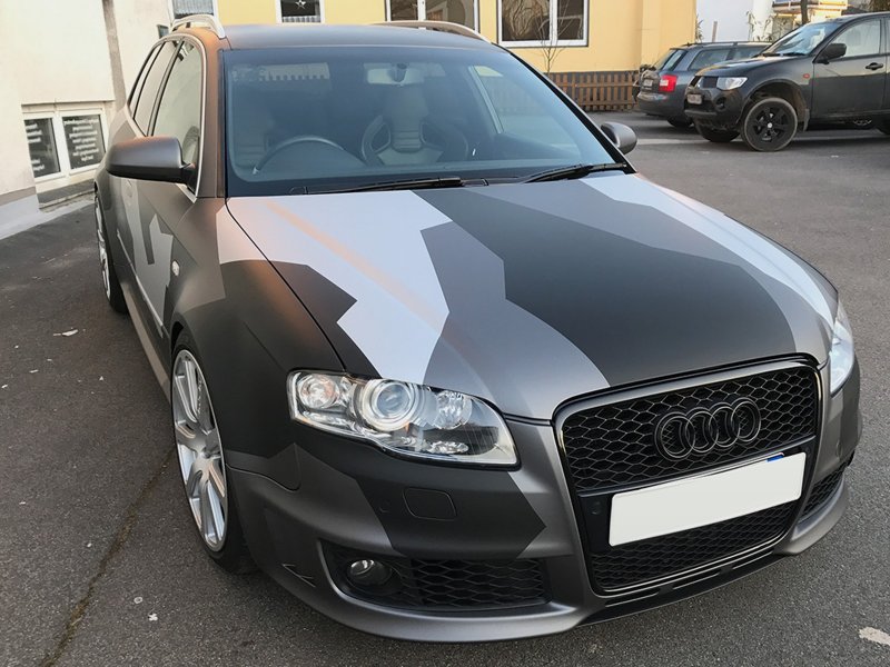 Камуфляж на Audi a4 b6