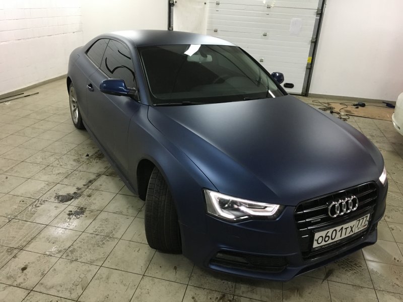 Audi a5 2007 матовый серый