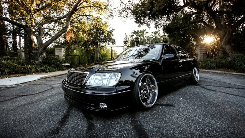 Лексус LS 400 stance