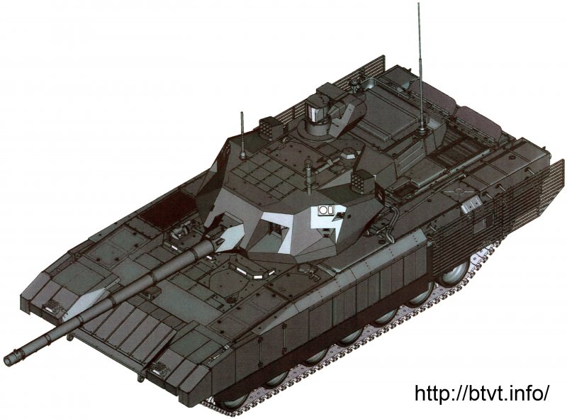 Танк Армата т-14 выстрел