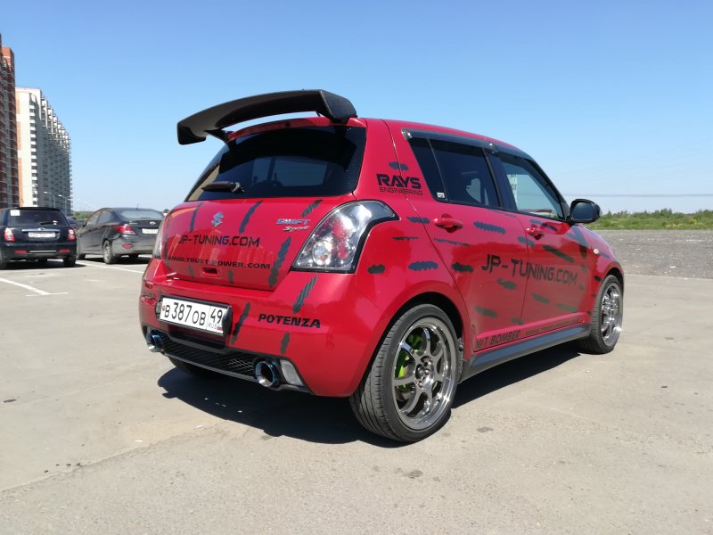 Suzuki Swift 2008 обвес