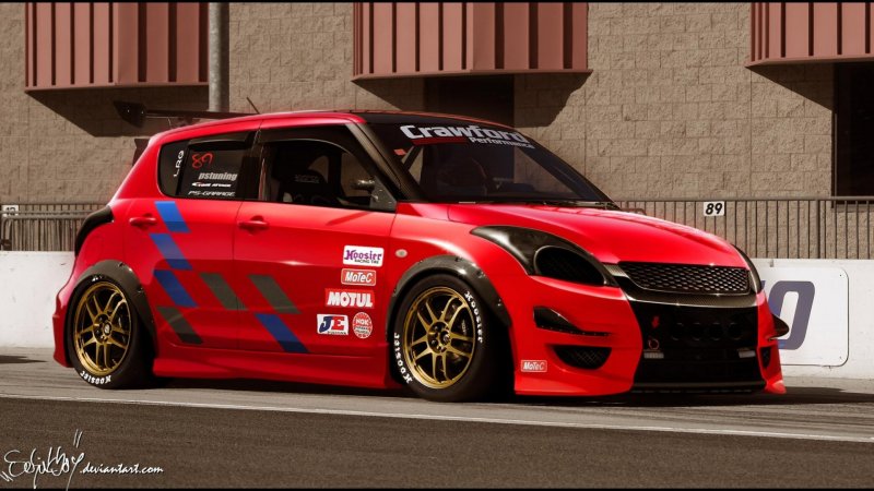 Suzuki Swift 2008 обвес