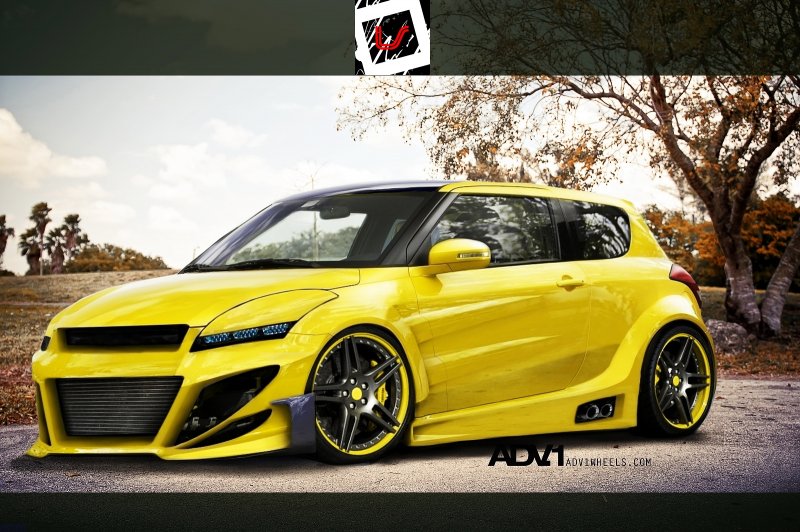 Тюнинговая Suzuki Swift 2011 года