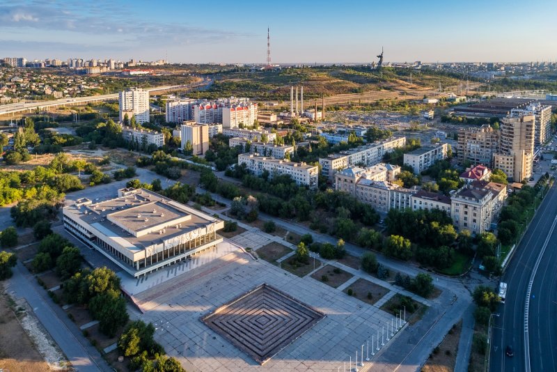Волгоград с воздуха