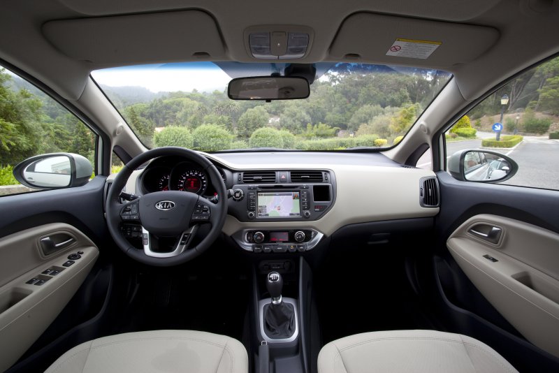 Kia Rio 2013 Interior