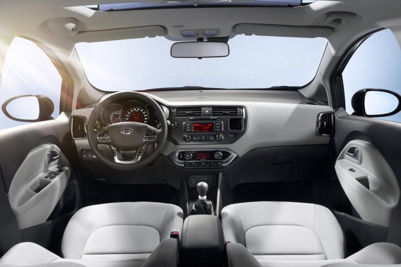 Kia Rio 2012 салон