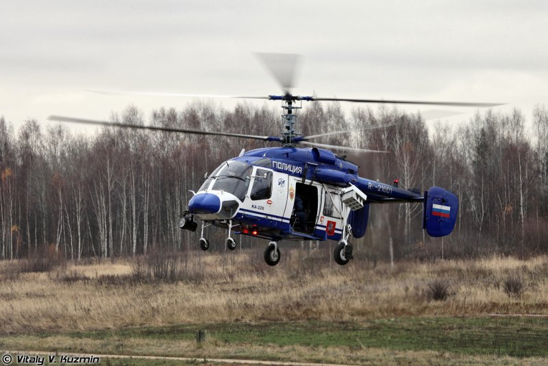 Ка-226 вертолёт полиции