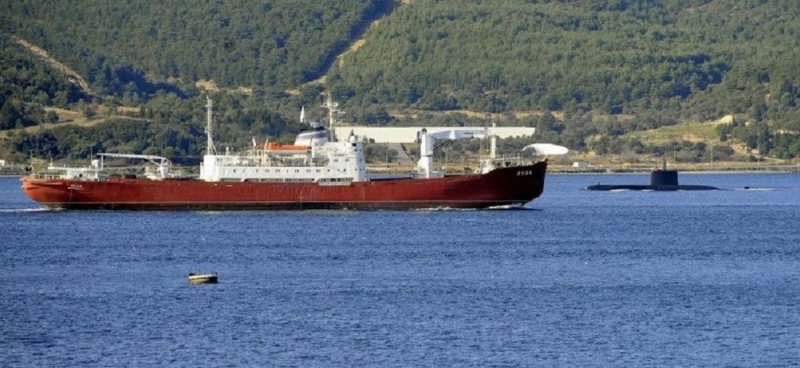 Судно Яуза ВМФ России