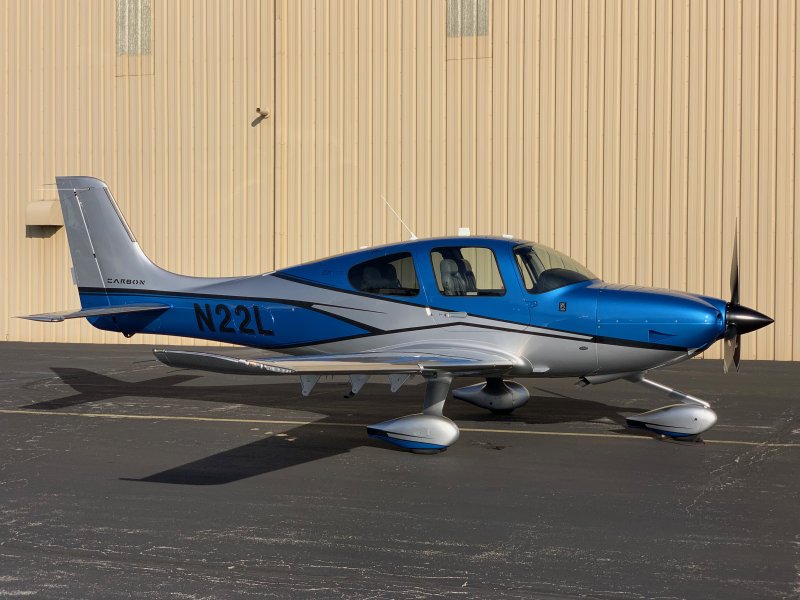 Cirrus sr22 Turbo HD - Alabeo