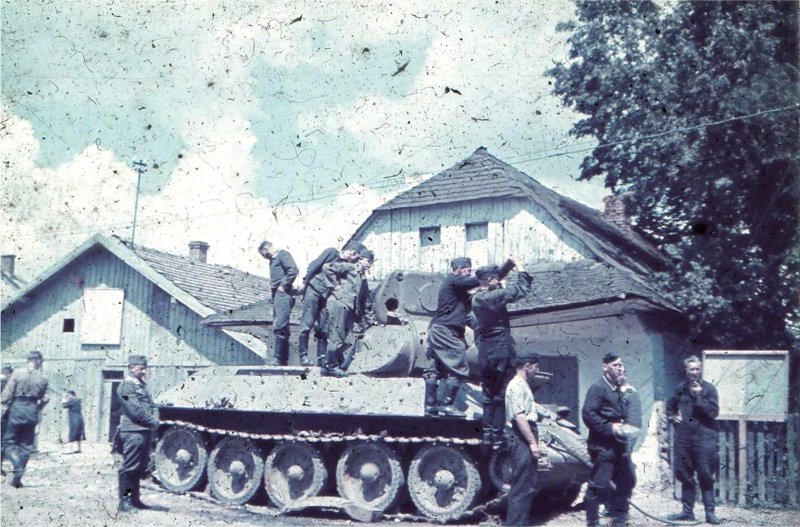 Солдаты вермахта лето 1941