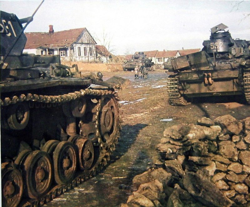 Танк PZ III на Восточном фронте 1941