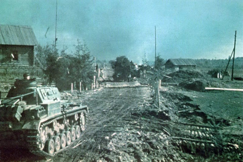Операция Тайфун 1941 немецкие танки