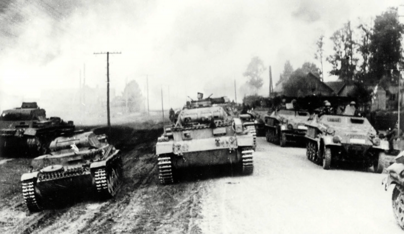 Немецкие танки 1941 года Барбаросса