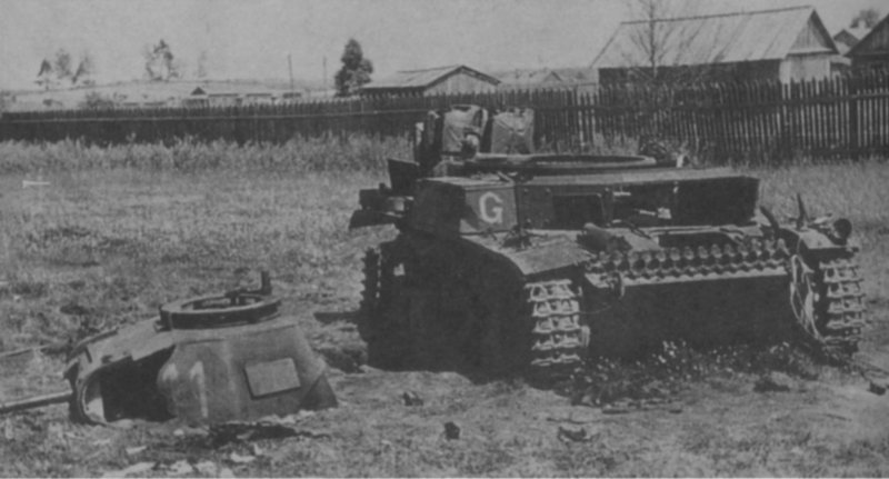 Танки 1941 года Германия подбитые