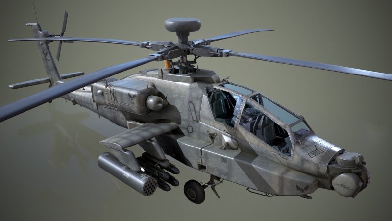 Вертолёт Apache Ah-64d